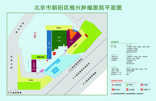 机巴到子宫口北京市朝阳区桓兴肿瘤医院平面图